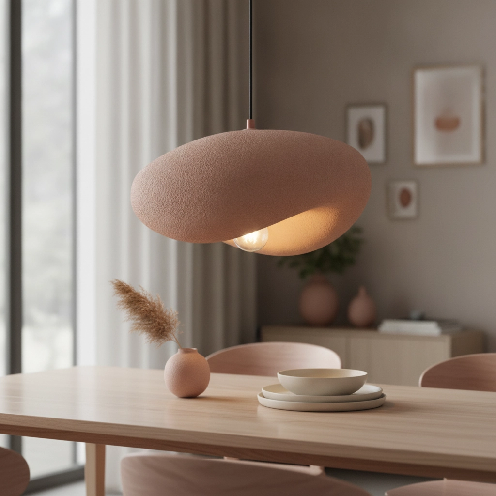 Lampe pendante moderne Bambel Brown