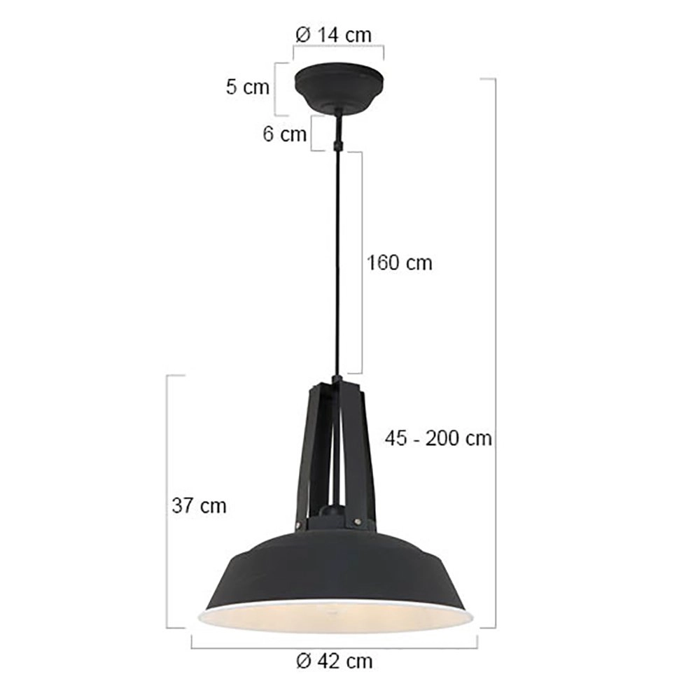Lampe à suspension Luna 42 Steinhauer 8712746102970