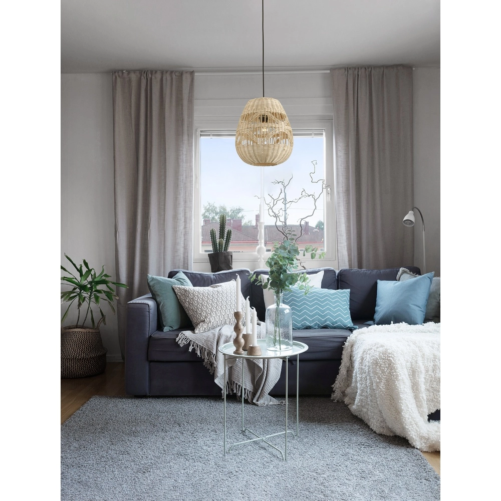 Suspension en rotin Marlo Ø 30cm Lyora 5212017438805