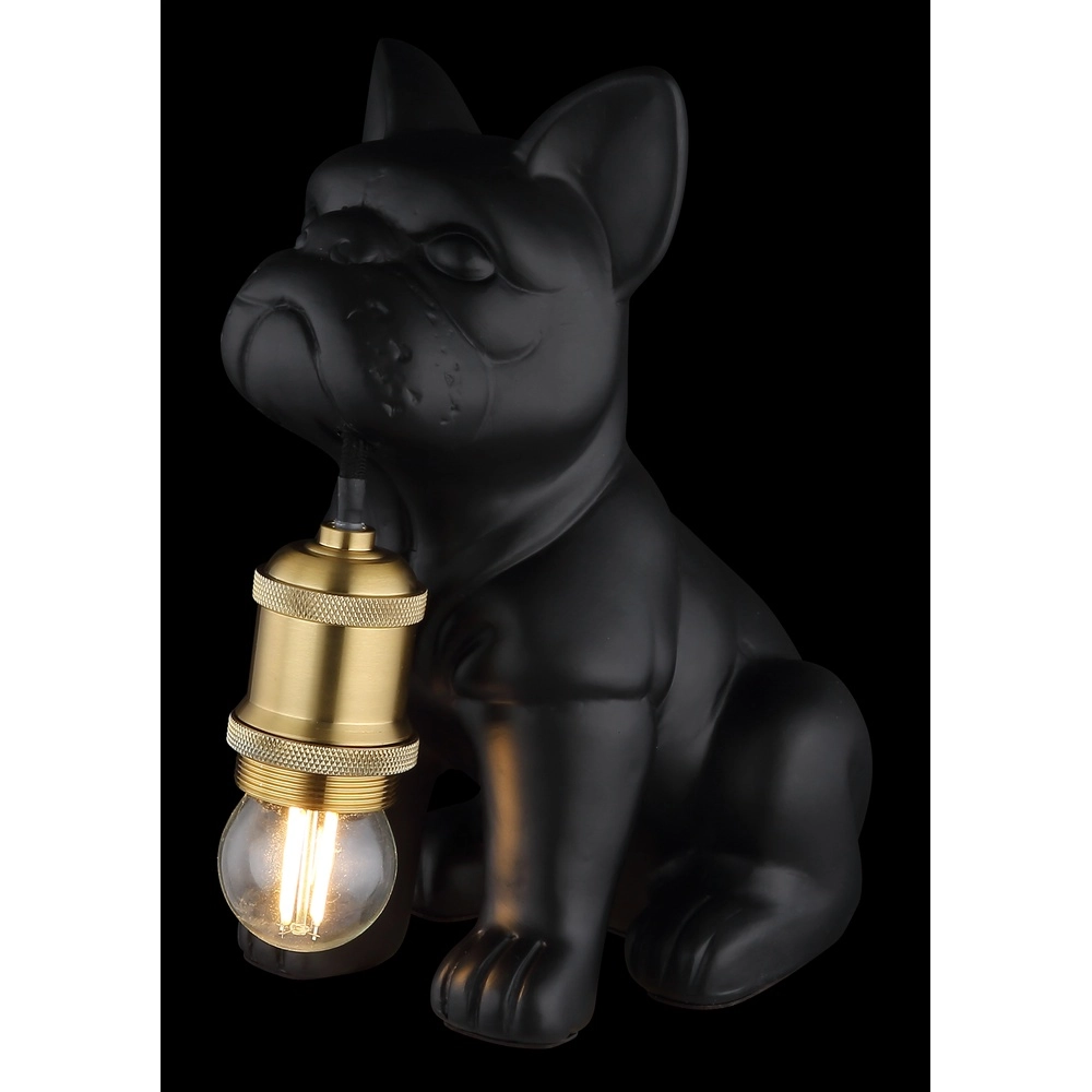 Lampe de table Dogo Noir de chien Globo 9007371569328
