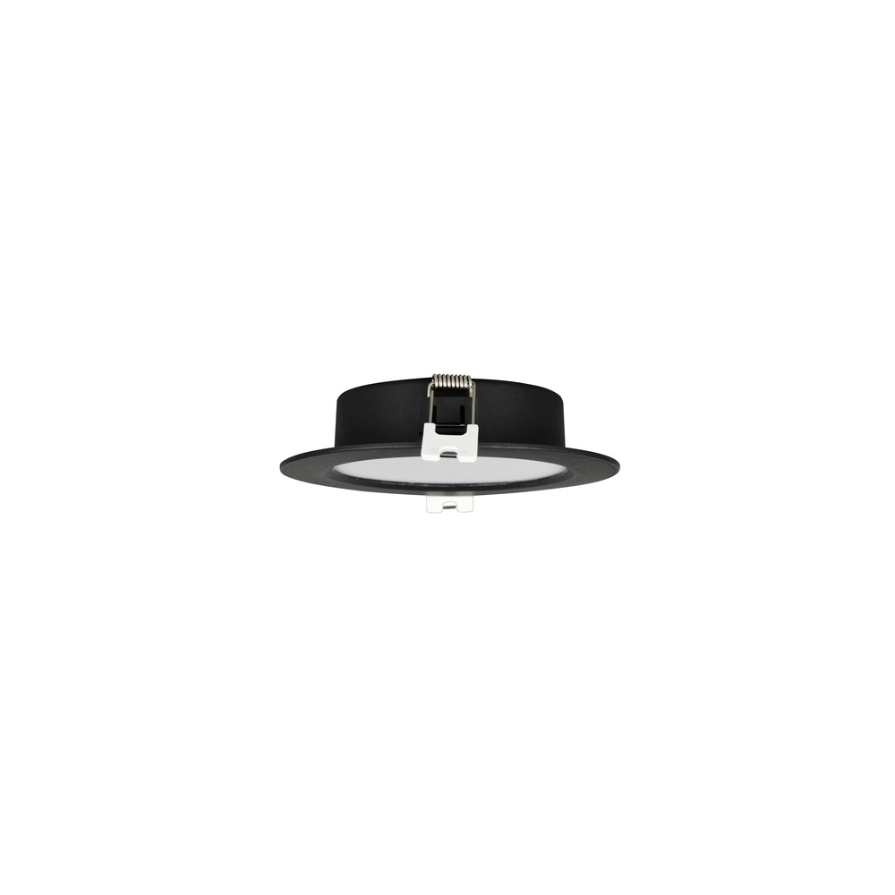 Projecteur encastré Ural noir Ø 12cm Trio 4017807711455