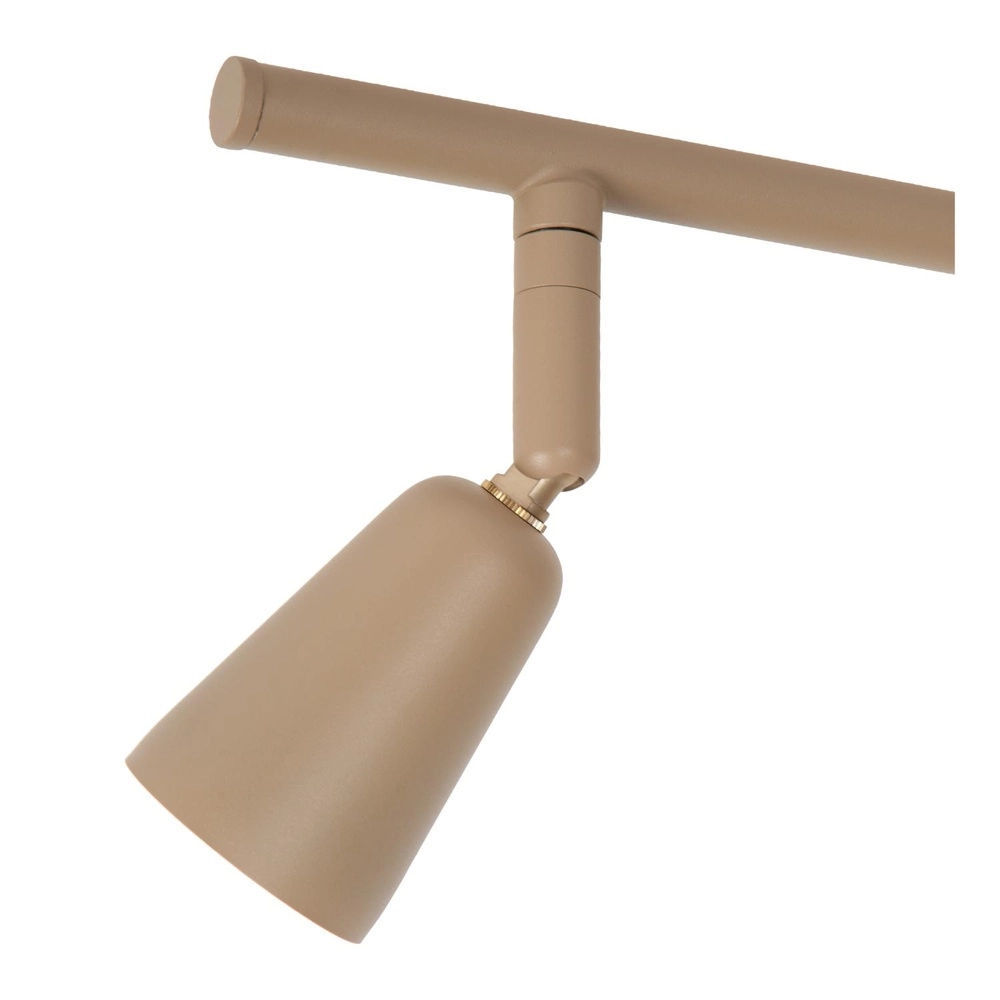 Projecteur de plafond Tiana Taupe 4 clairs Lucide 5411212650399