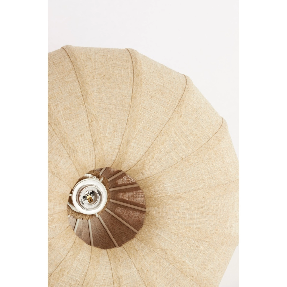 Lampe de plafond Japandi Zosia Ø 40cm - naturel - 1x E27 Light & Living 8717807831820