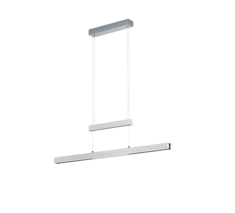 Lampe suspendue Trajan métal brossé