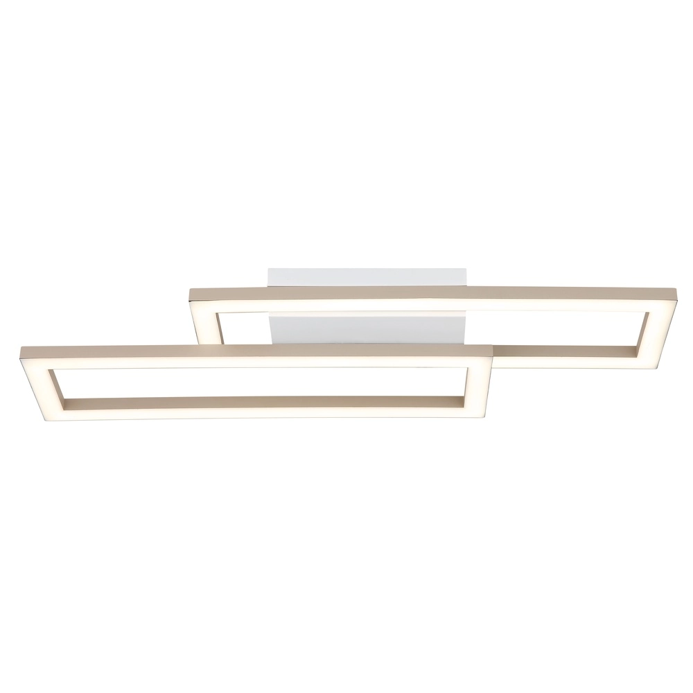Plafonnier moderne Wilton brun sable 15.5cm Globo 9007371578801