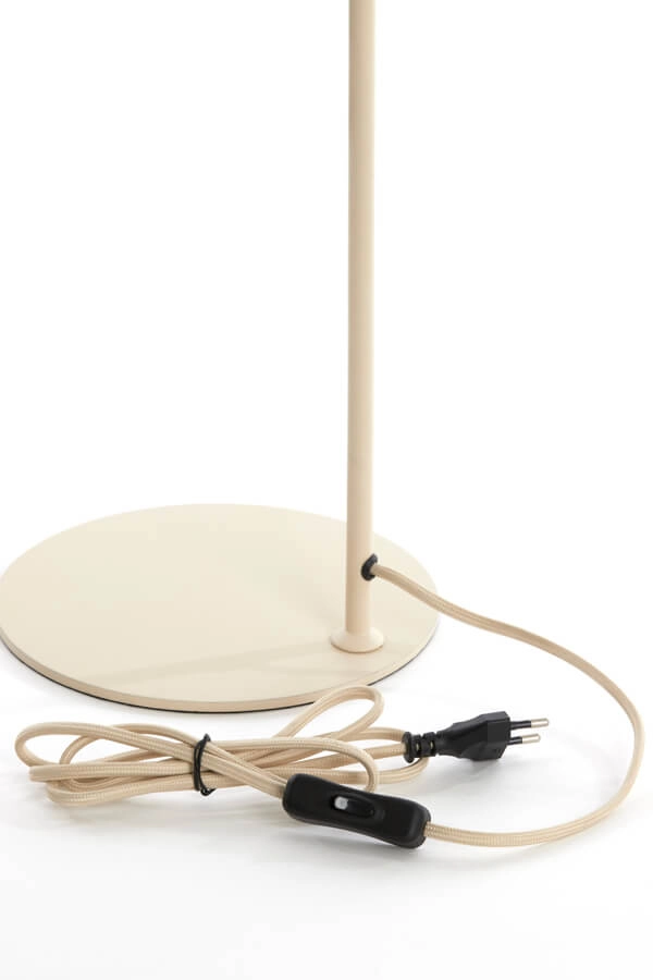 Lampe de table crème Elati Ø 20cm japandi Light & Living 8717807702694