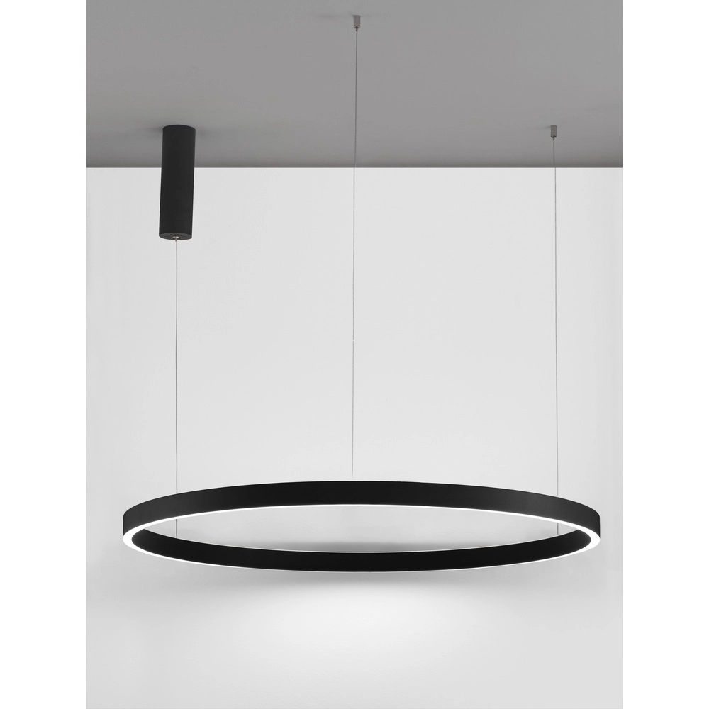 Suspension noire Elowen design Ø 98cm Lyora 5212017439130