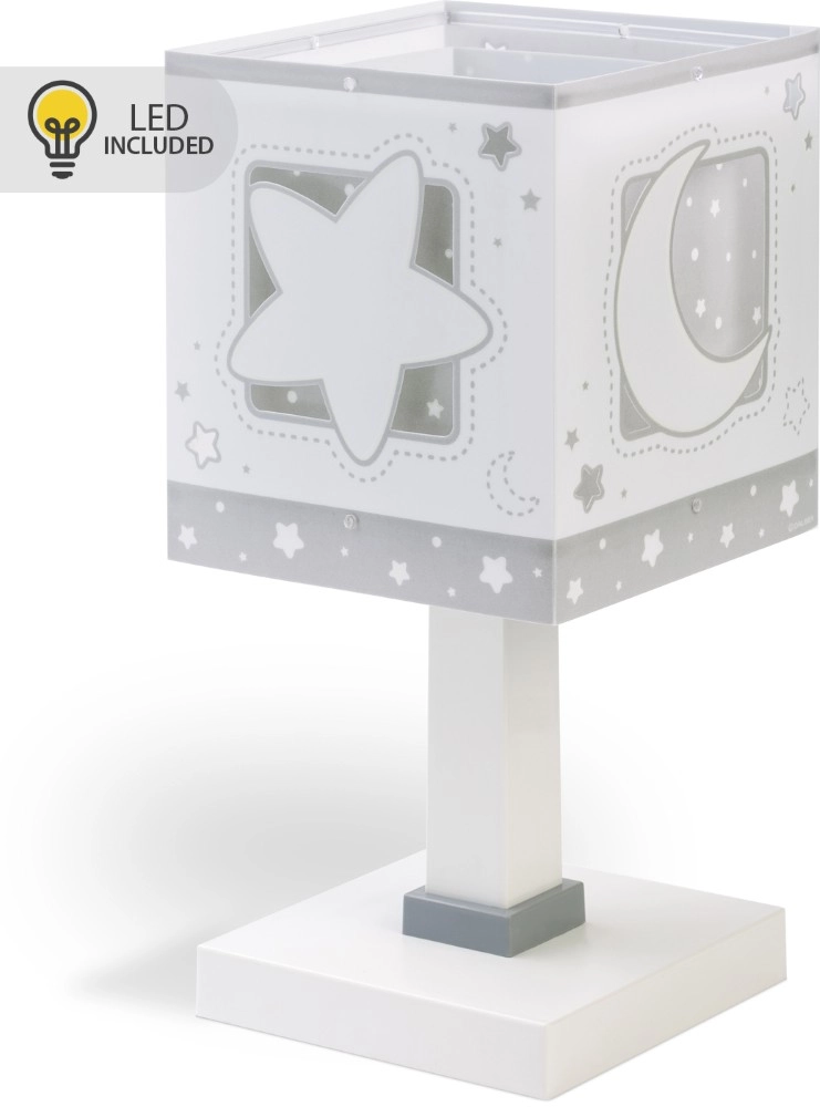 Lampe de table Moonlight lueur dans le blanc foncé Lampe de table Moonlight lueur dans le blanc foncé