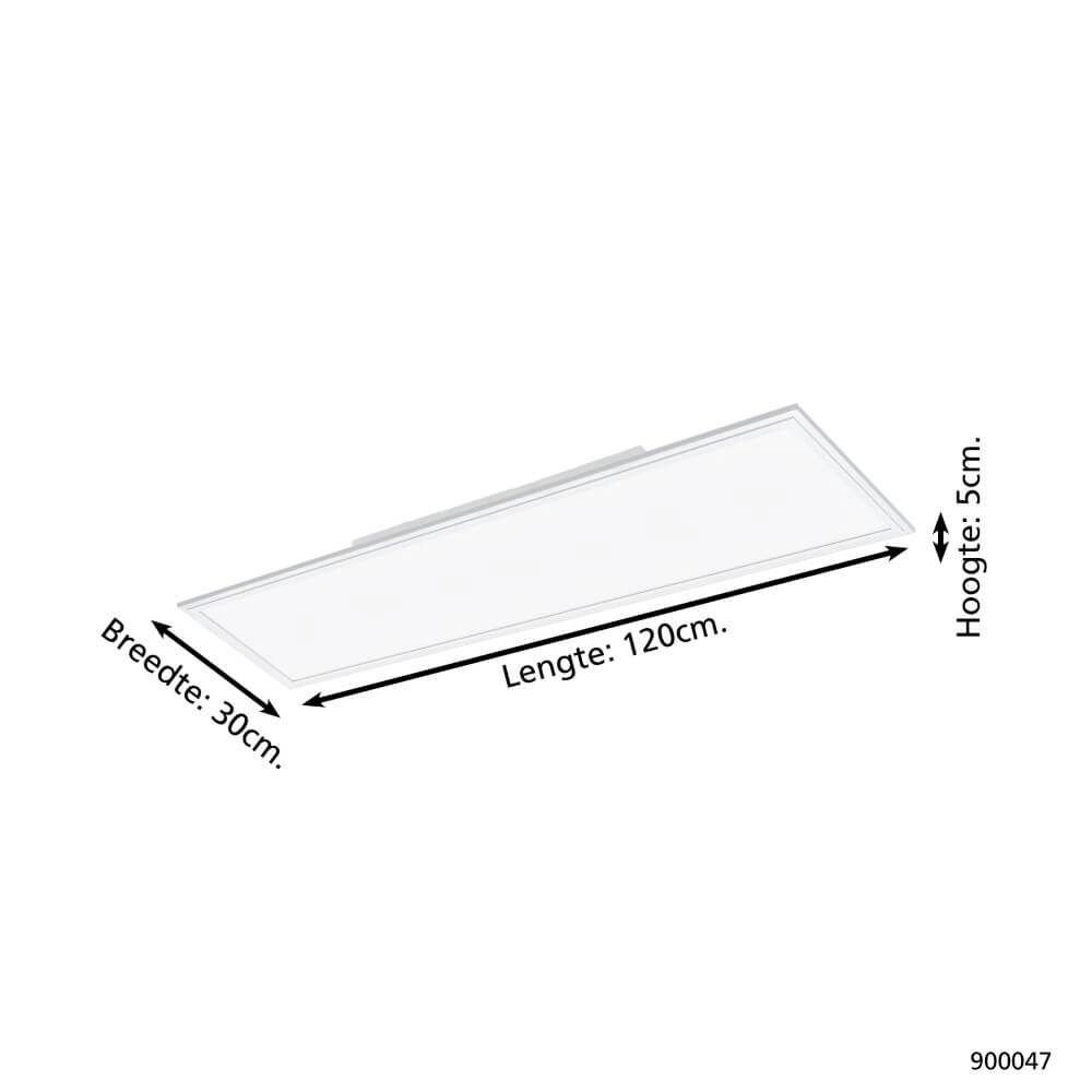 Plafonnier Zigbee Salobrena-Z 120x30cm Eglo 9008606221844