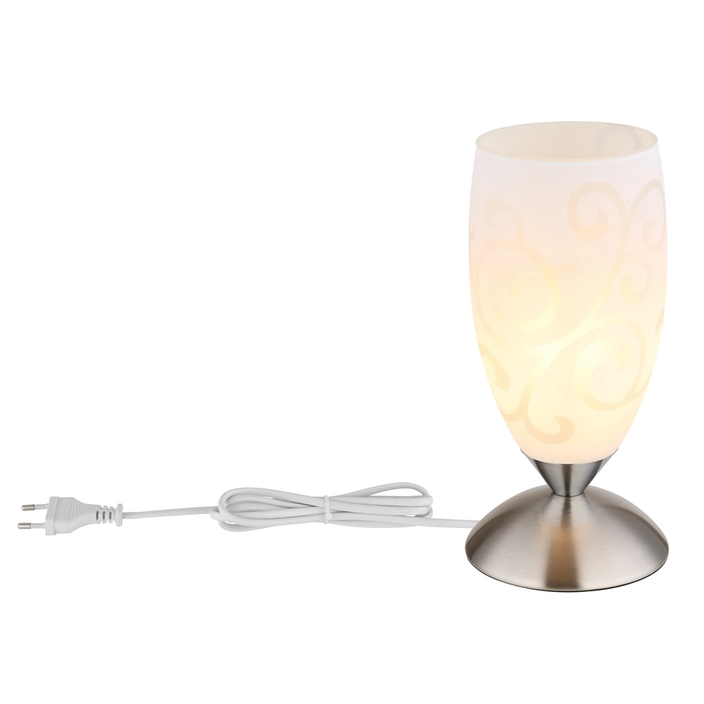 Lampe de table classique Auriga Chrome avec boucle Globo 9007371208777