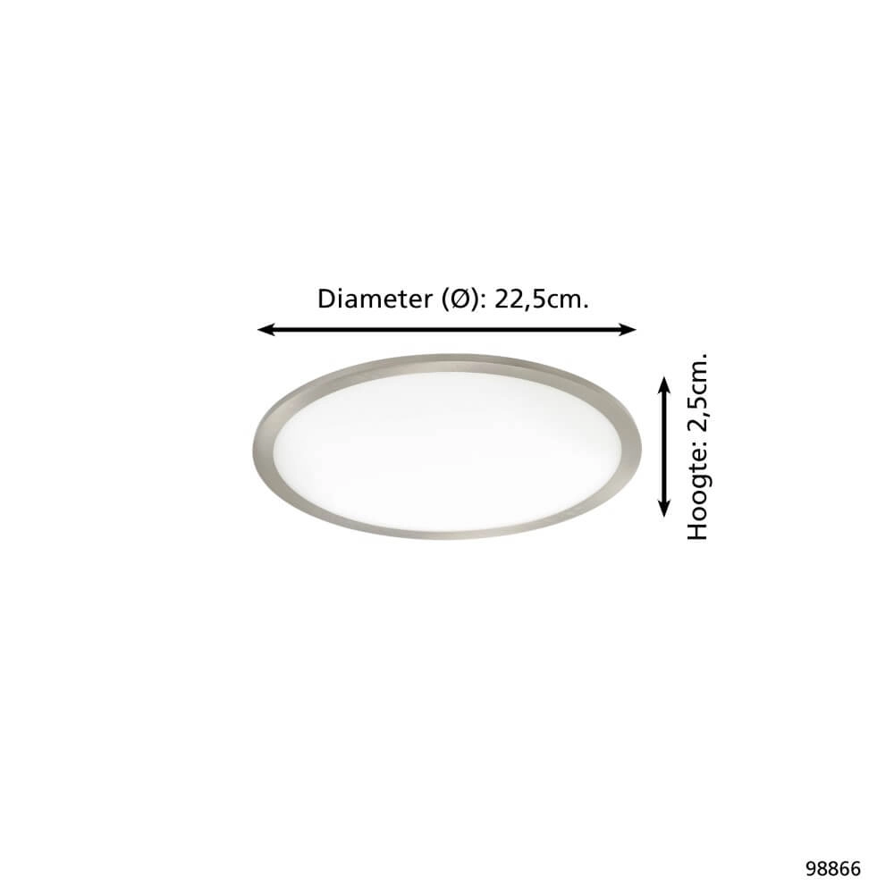 Lampe encastrée Fueva Flex Acier inoxydable 3000K Eglo 9002759988661