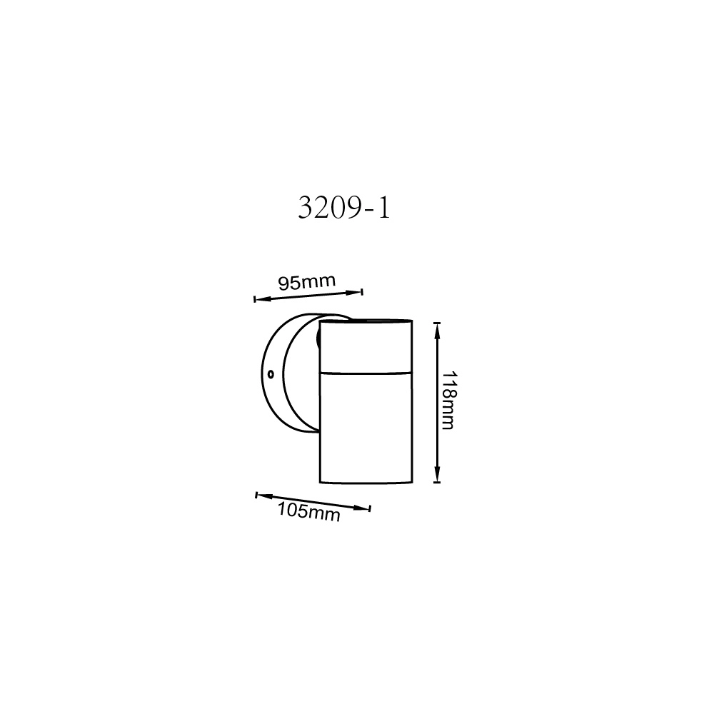 Emplacement monté en surface Piper anthracite Globo 9007371468874