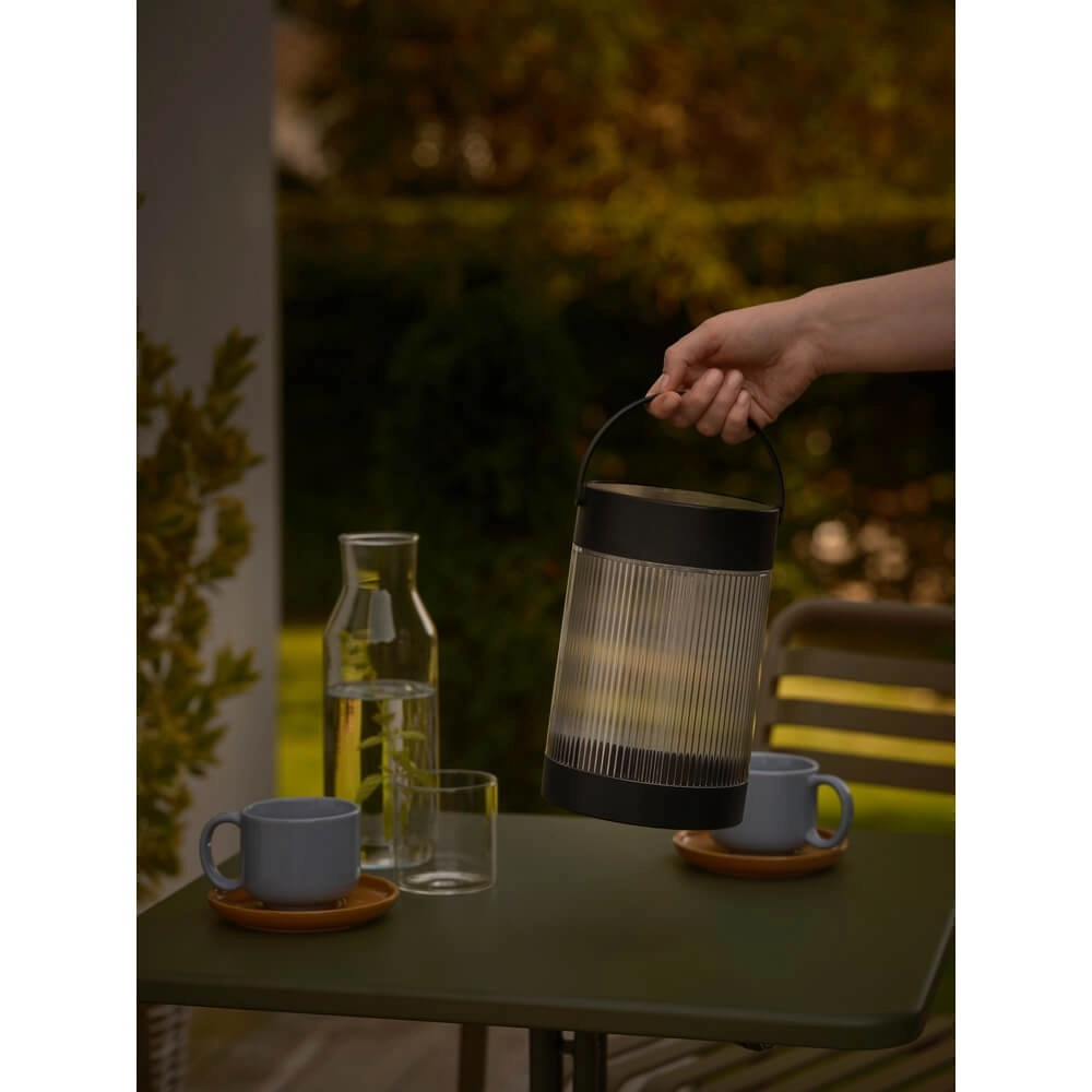 Lampe de table Coupar Noir Solaire Nordlux 5704924023446