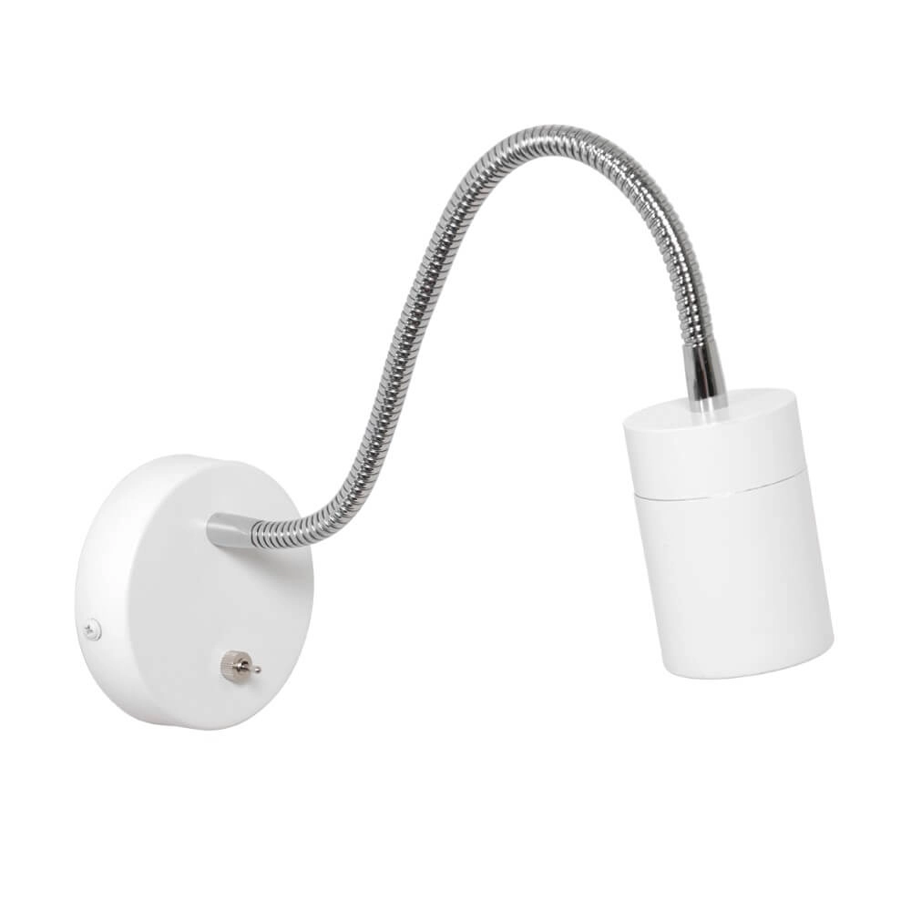 Lampe de chevet flexible Upround blanc