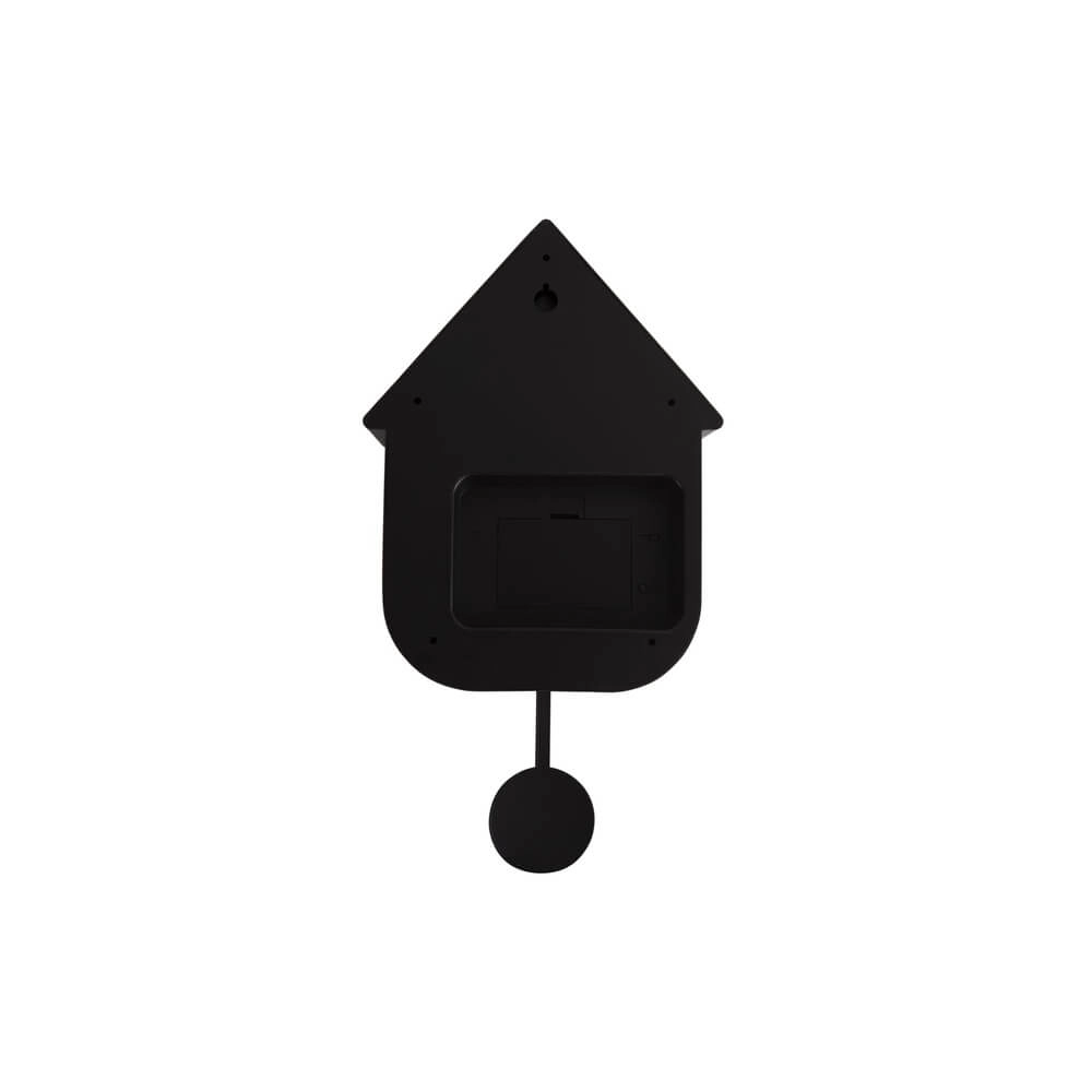 Horloge murale moderne Cuckoo noir Karlsson 8714302687143