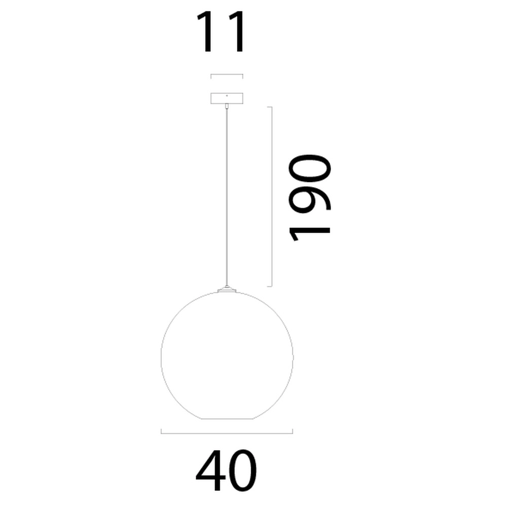 Lampe suspendue Corda Rotin Ø 40cm Masterlight 8718121322377