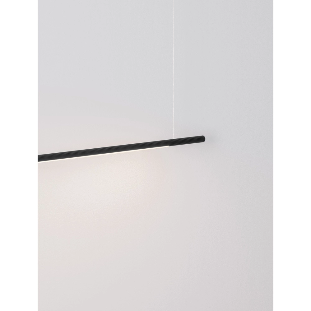Suspension élégante Brillia noir 120cm Lyora 5212017473776