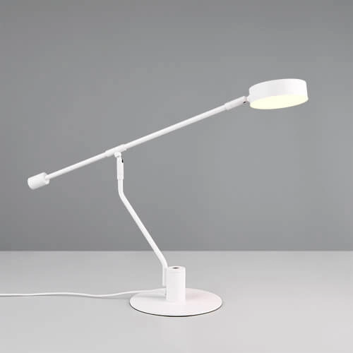 Lampe de bureau LED Manduro blanc Trio 4017807616002