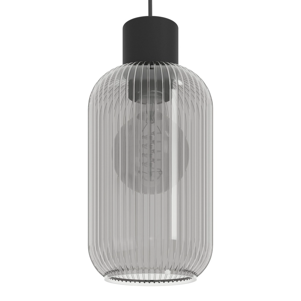 Lampe pendante de conception Dasmina noir Ø 13cm Eglo 9008606406302