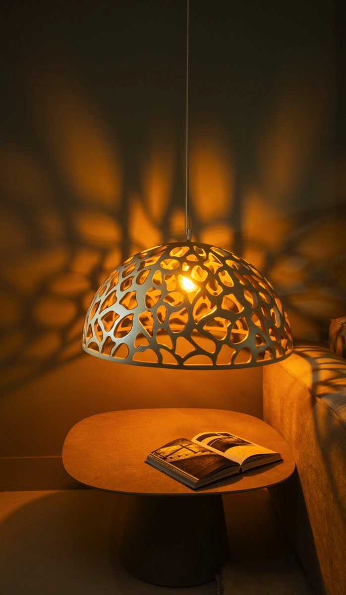 Lampe pendante caractéristique The Open Ø 70cm - sable ETH 8720195312246