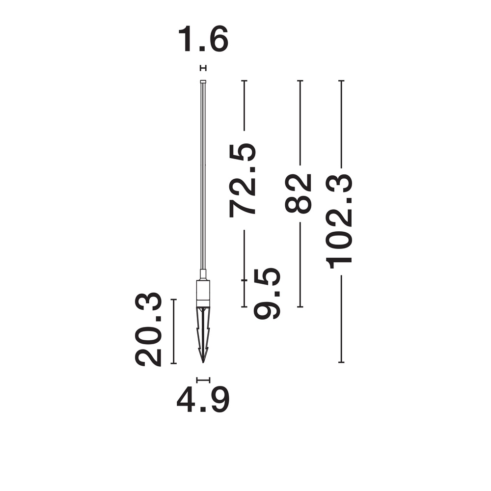 Lampe de jardin design Dessay 82 cm Lyora 5212017447234