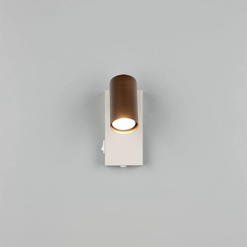 Projecteur réglable en surface Taryn marron moka Trio 4017807685534