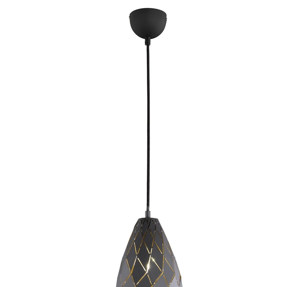 Lampe à suspension Onyx design Trio 4017807390322
