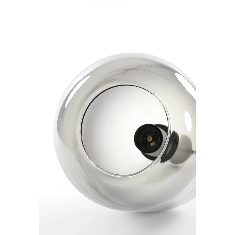 Lampe suspendue en verre fumé Lekar Ø 22cm - 1x E27 Light & Living 8717807636678