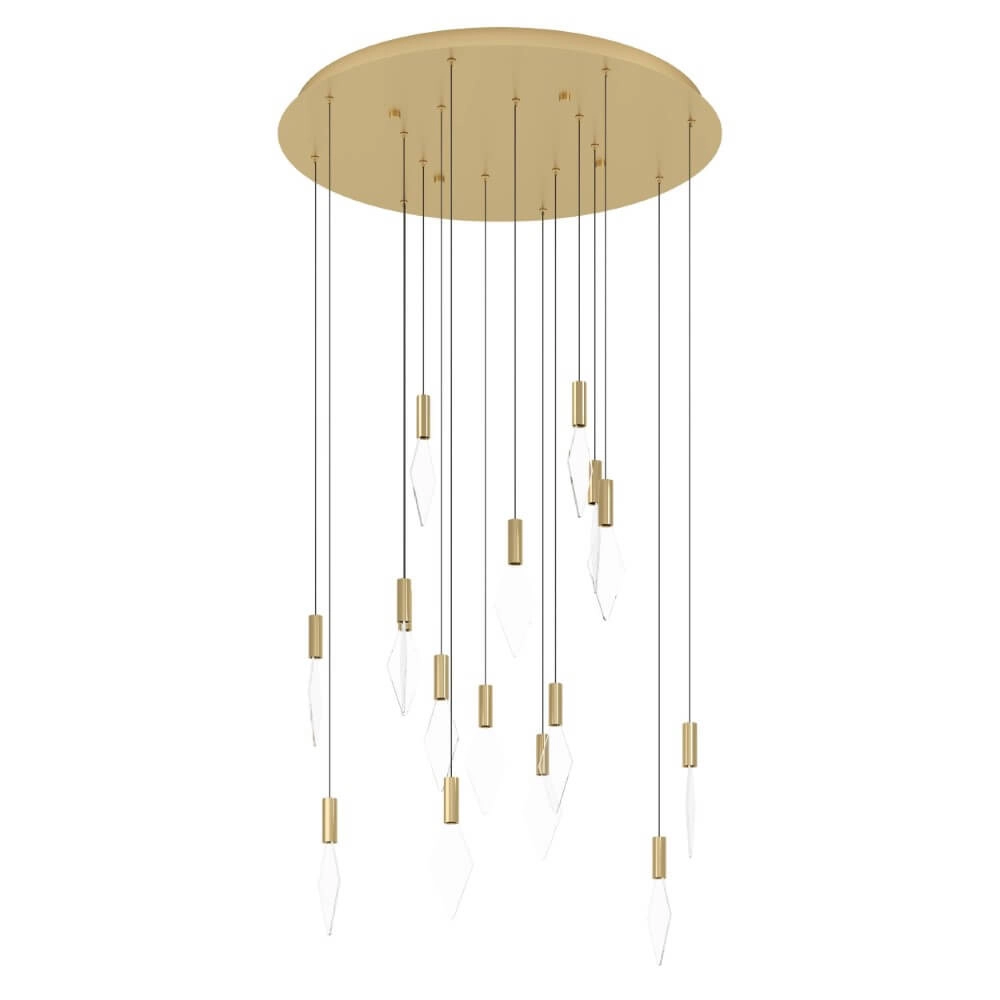 Lampe suspendue ronde Mirador or Ø 78cm Lampe suspendue ronde Mirador or Ø 78cm