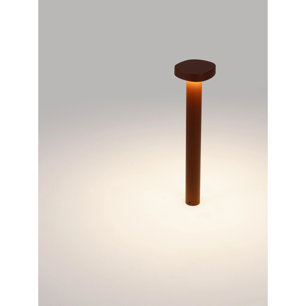 Lampe de jardin conçue Balic 50 cm brun rouille Lyora 5212017497178