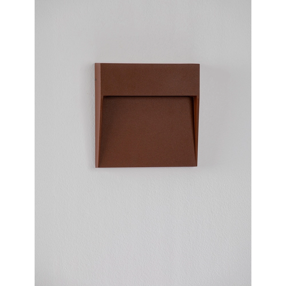 Applique murale carrée Fem Brun rouille Lyora 5212017478948