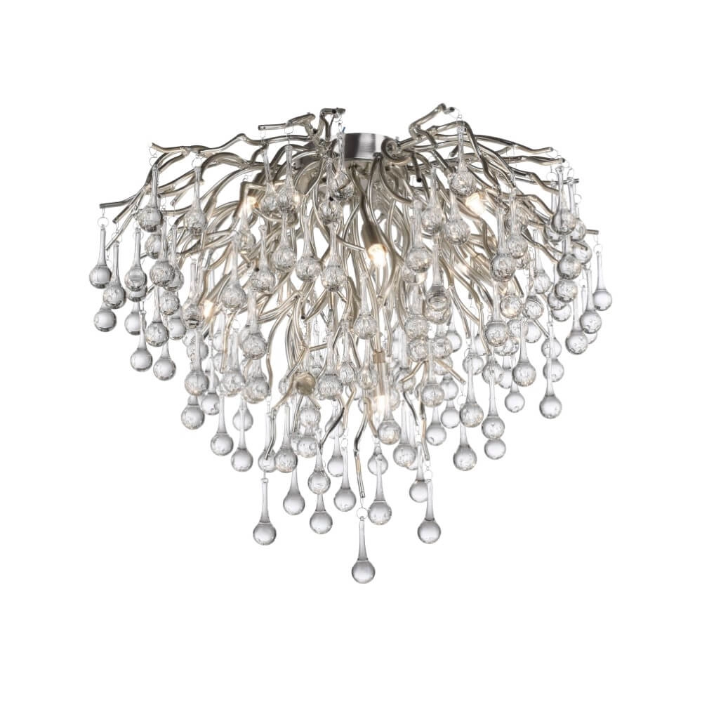 Lustre Icicle métal 50cm Paul Neuhaus 4012248352090