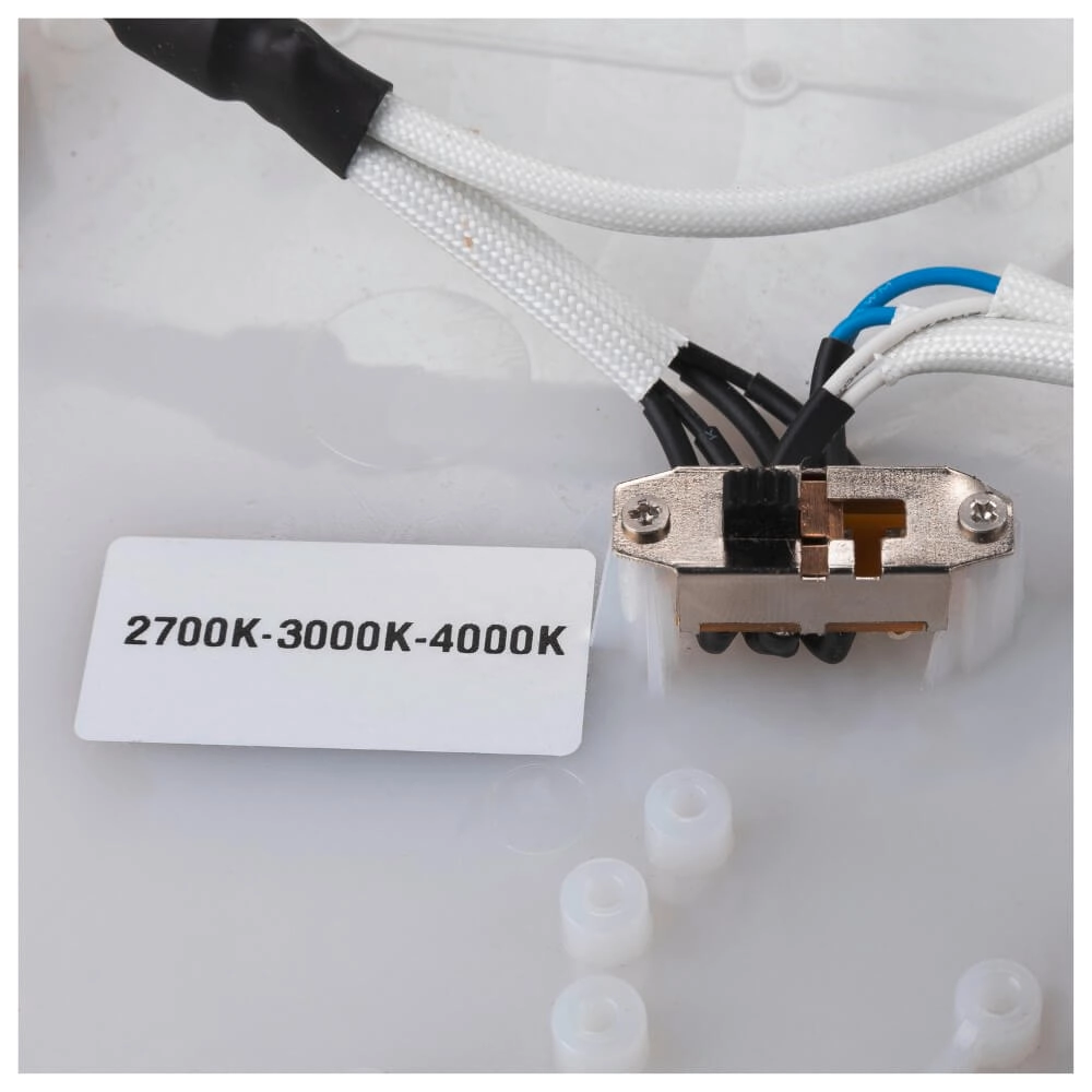 Plafonnier / Lampe suspendue Medo 60 blanc - CCT - Ø 60cm SLV 4024163276665