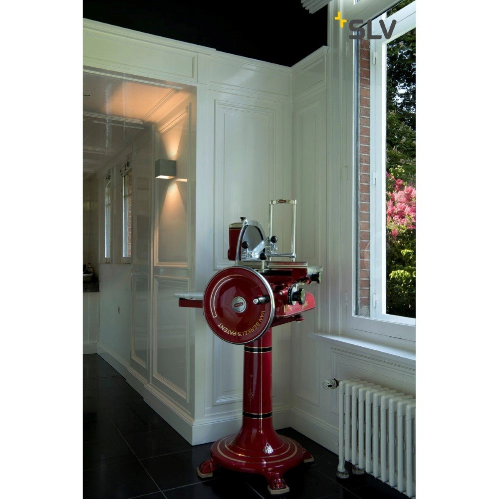 Applique murale Solid Cube Up-Down gris béton SLV 4024163192026