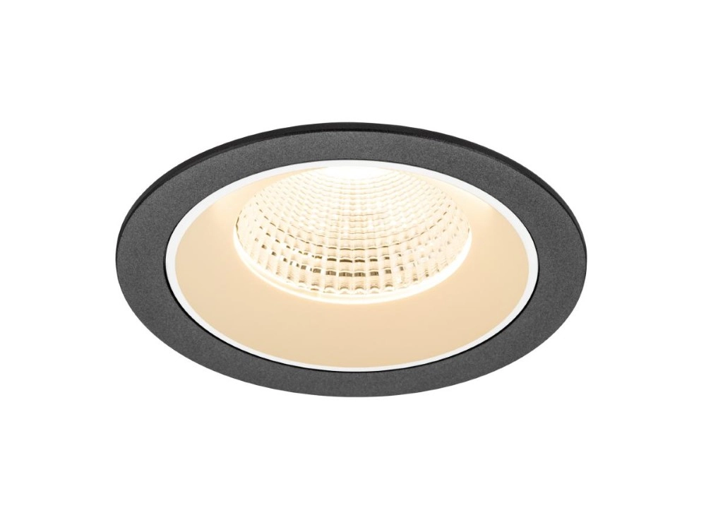 Spot encastré Numinos L noir/blanc 2700K - 55 deg