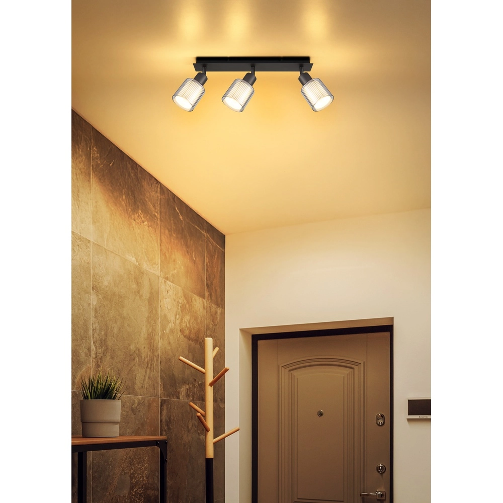 Lampe de plafond à design Villegas Trois pistolets légers Globo 9007371575947