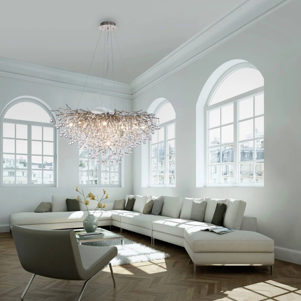 Lustre unique Icicle métal Paul Neuhaus 4012248352137