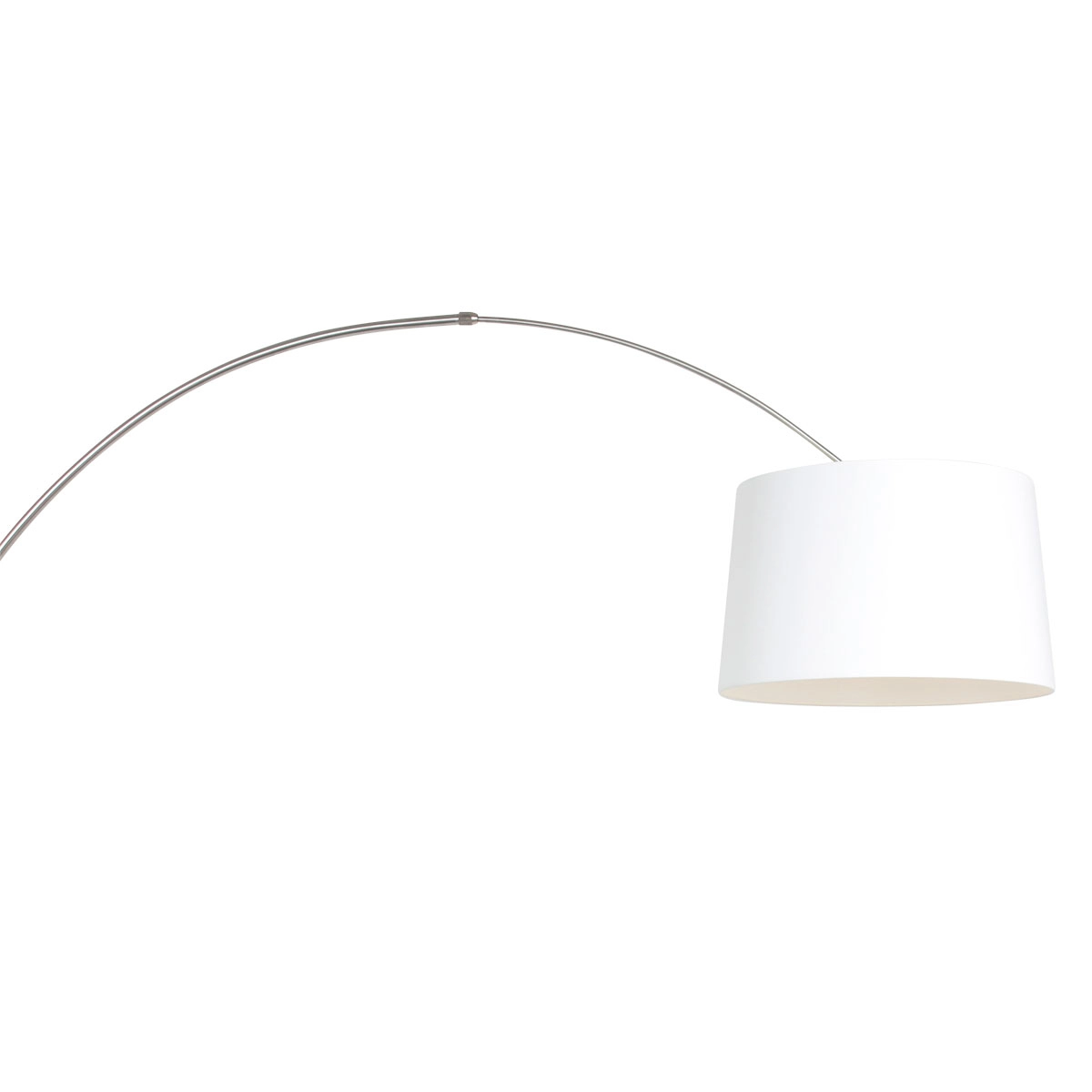 Lampe à arc murale Sparkled avec abat-jour blanc Steinhauer 8712746146677