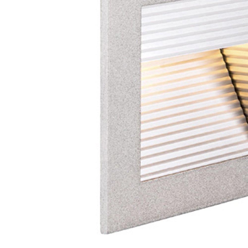 Applique murale Frame Led Down 9 cm gris métallisé SLV 4024163188678