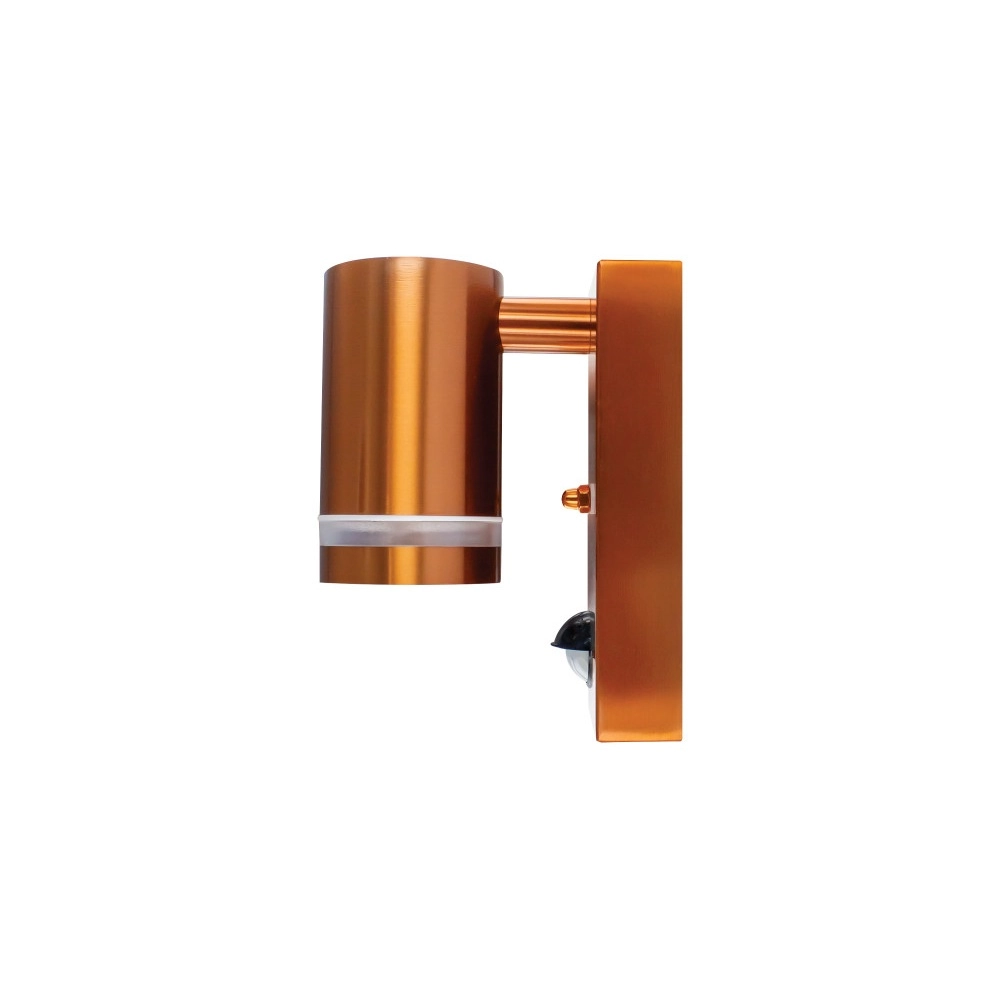 Projecteur mural avec capteur Opden Cuivre rouge - 1x GU10 Lyora 5055788285656