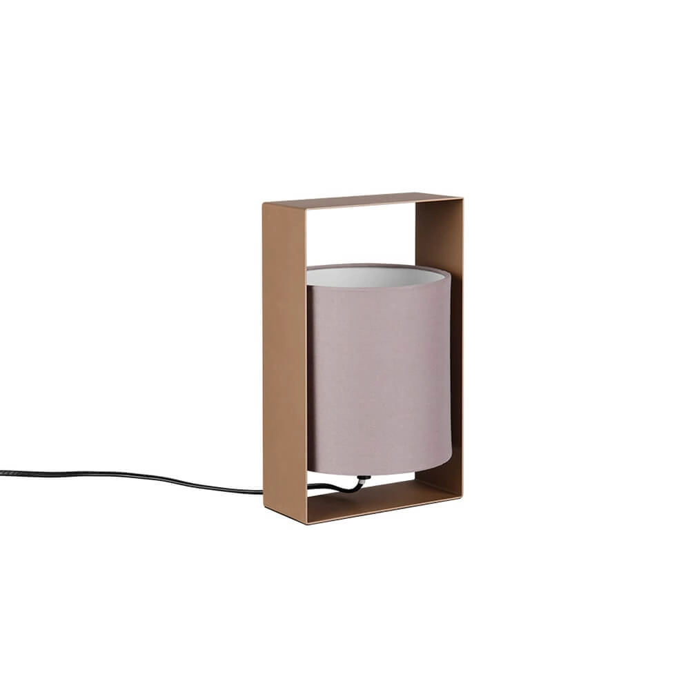 Lampe de table design Pail brun café Trio 4017807642148