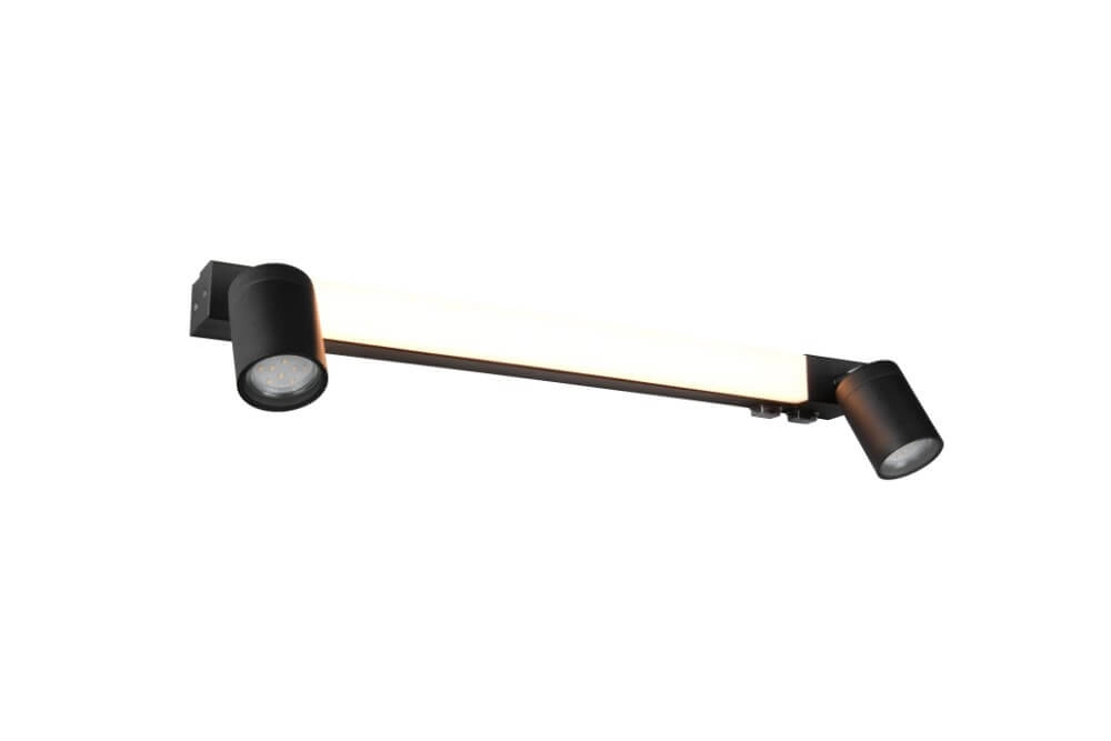 Lampe miroir Enrico 60 cm - noir Trio 4017807615630
