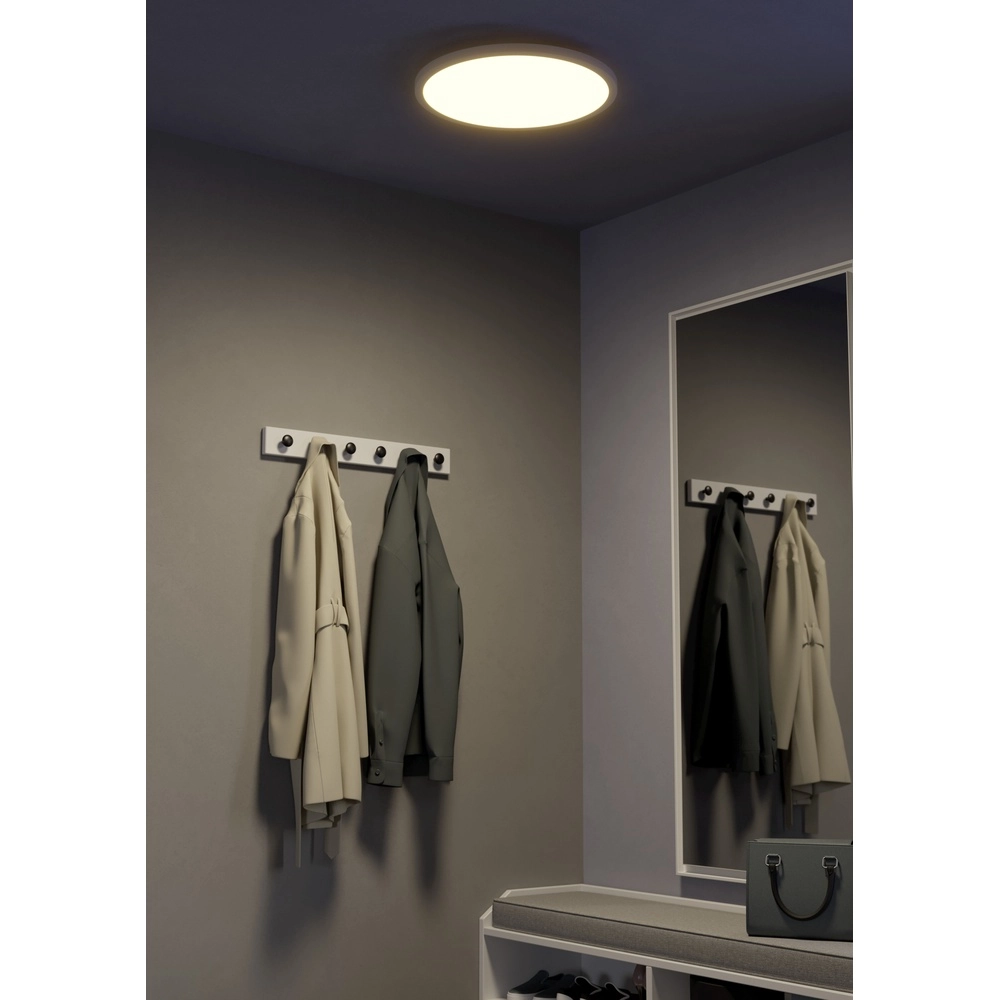 Lumière de plafond intelligente et fine Sarsina-Z Ø 45cm - blanc Eglo 9008606264049