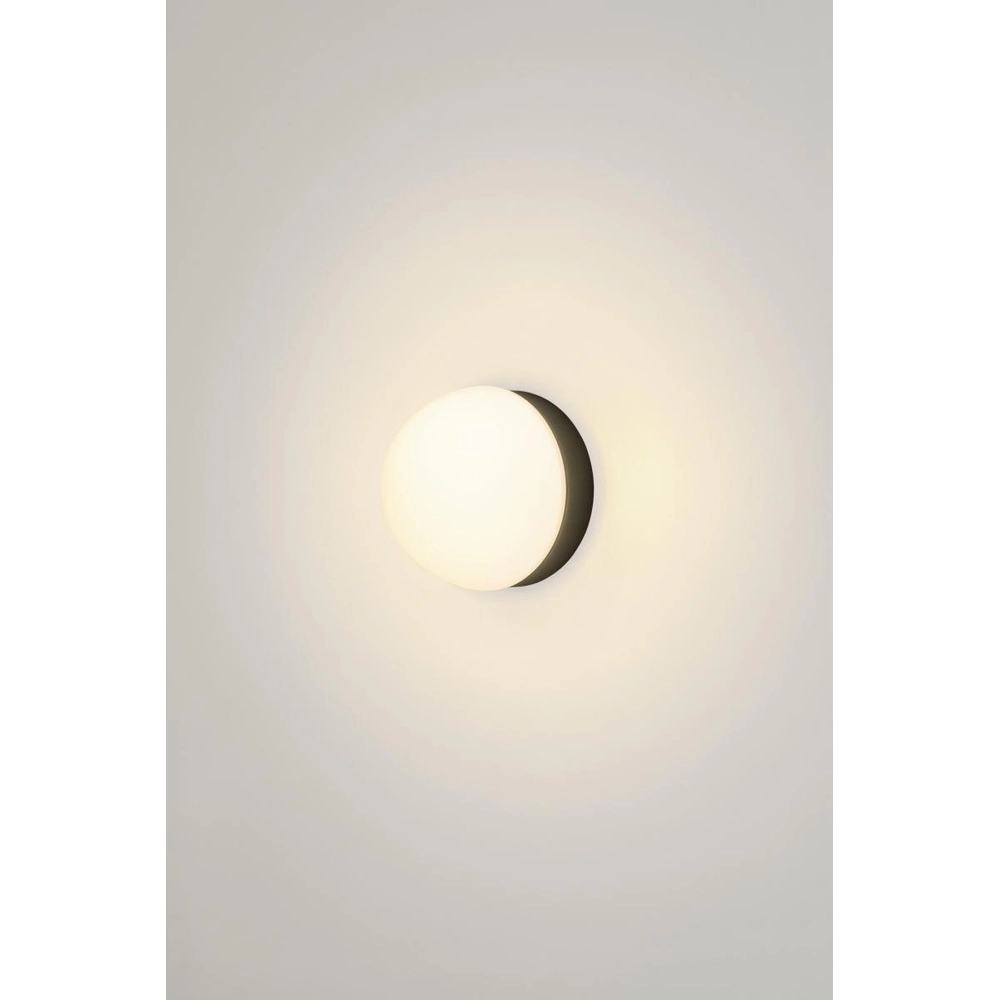 Applique murale Cyft noir avec blanc IP65 SLV 4024163303842