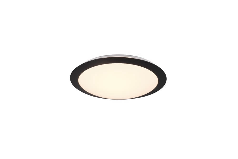 Plafonnier Umberto 29 cm noir Trio 4017807508444