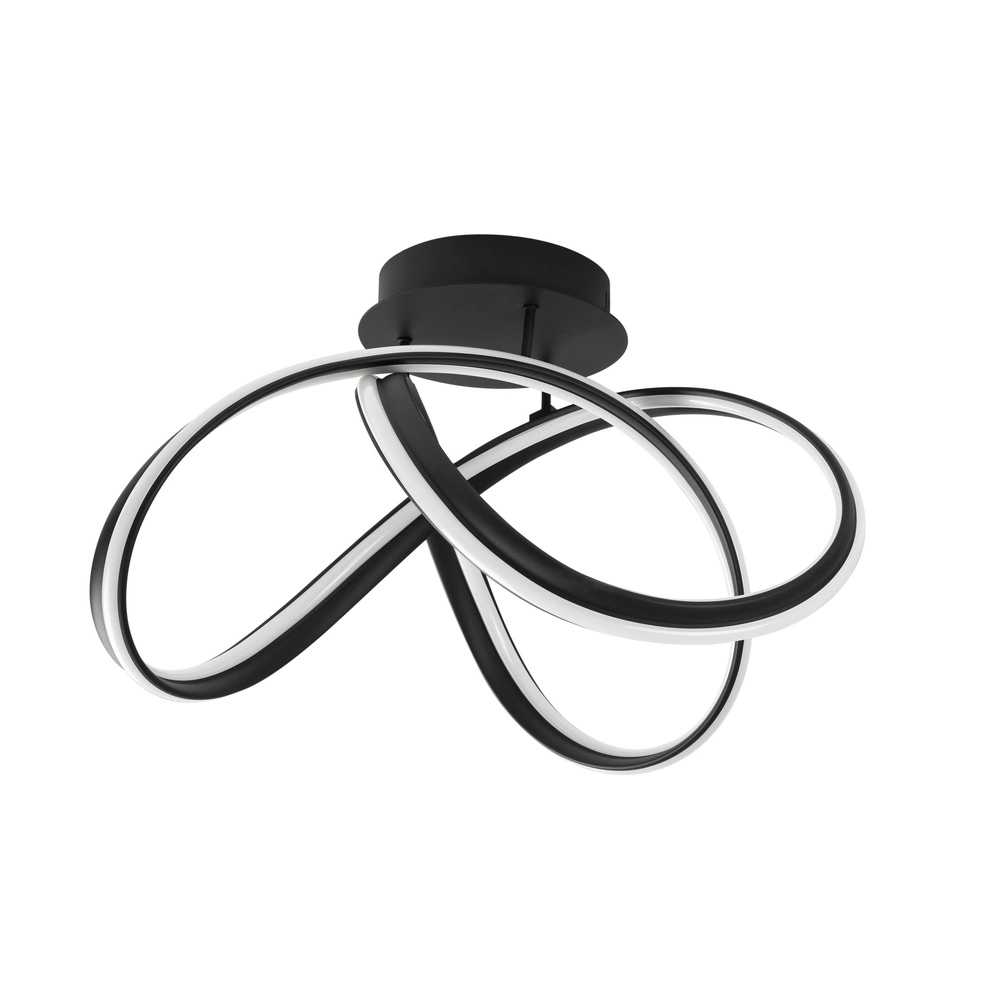 Plafonnier design Truno noir Lyora 5212017424228