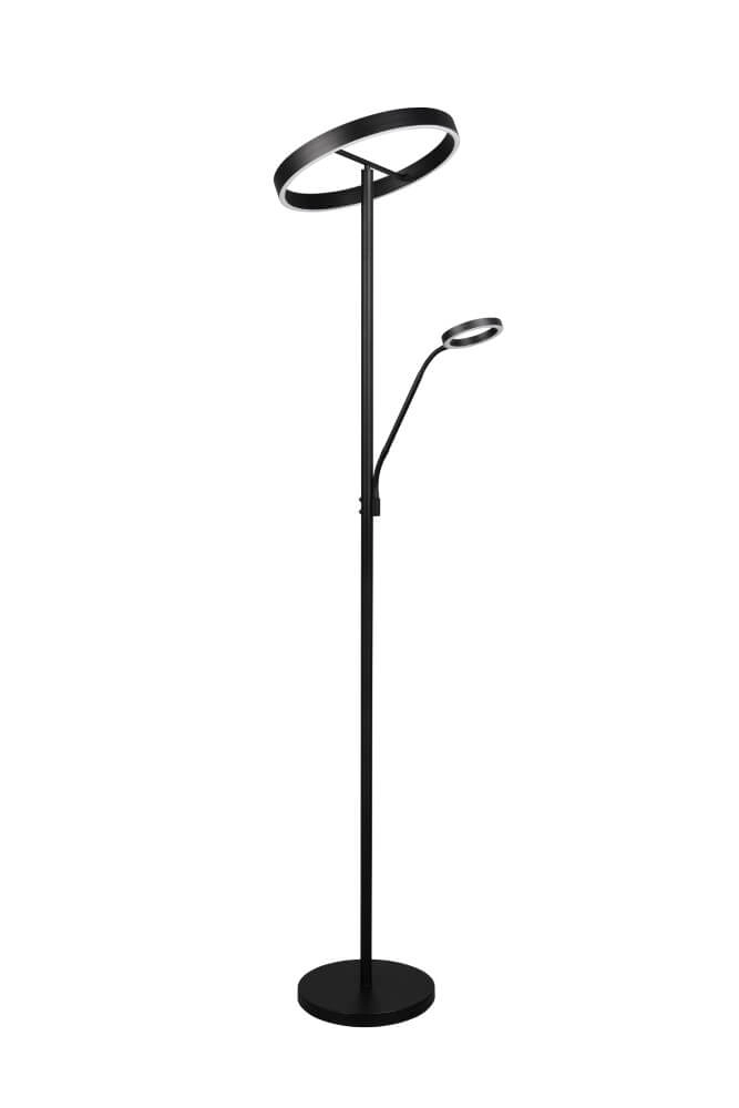 Lampe de lecture design Willis Noir - 180 cm Trio 4017807618112