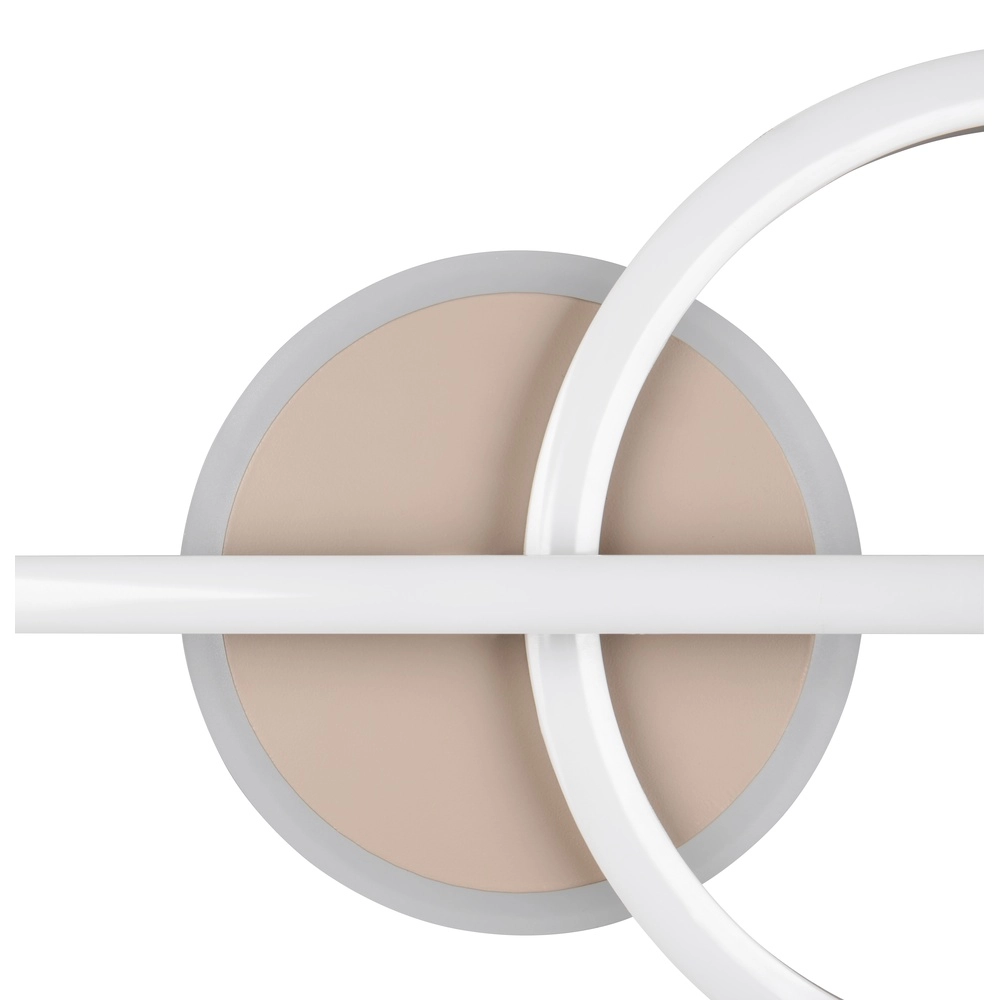 Lampe de plafond Welis Brun sable moderne Trio 4017807704440