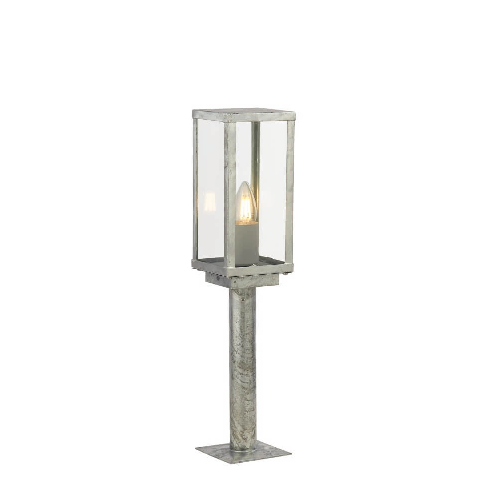 Lampe de terrasse en argent antique Box II 50 cm Lampe de terrasse en argent antique Box II 50 cm
