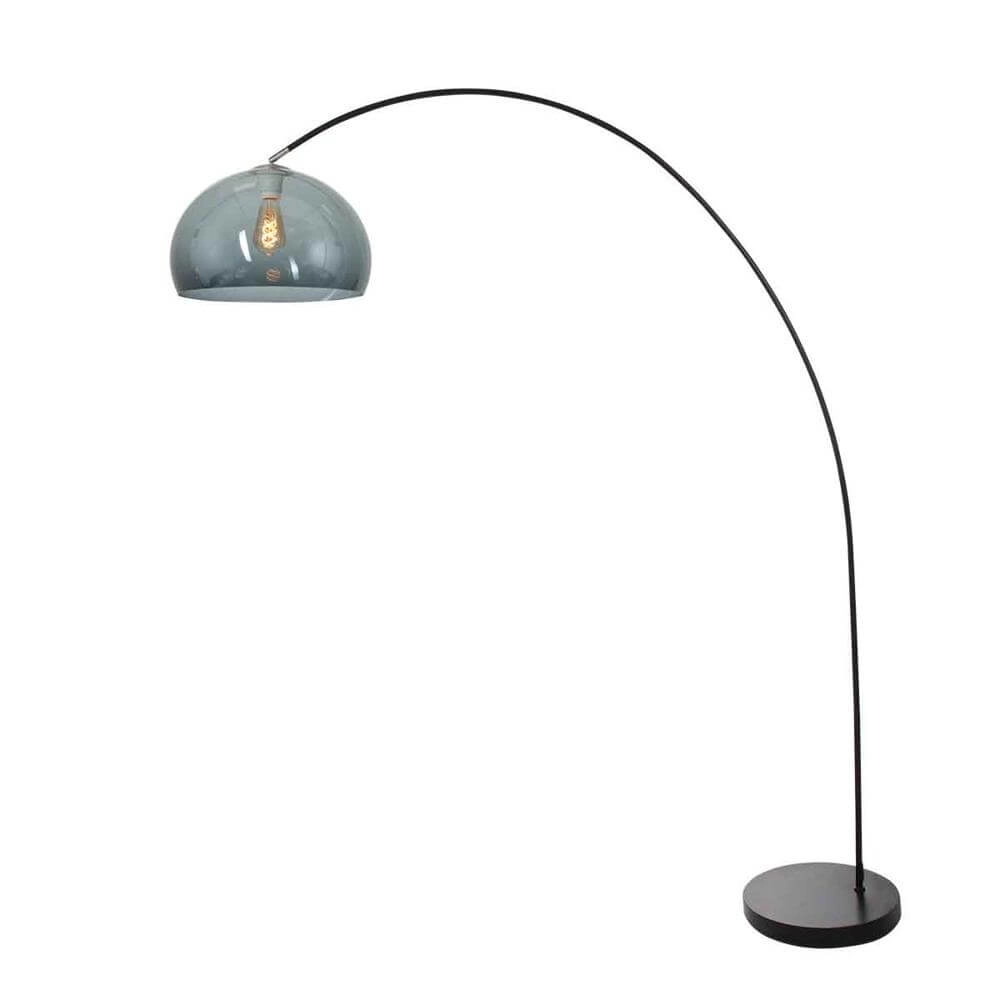 Lampe à arc Solva avec verre fumé Steinhauer 8712746174816